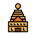 Hindu Temple SVG Icon